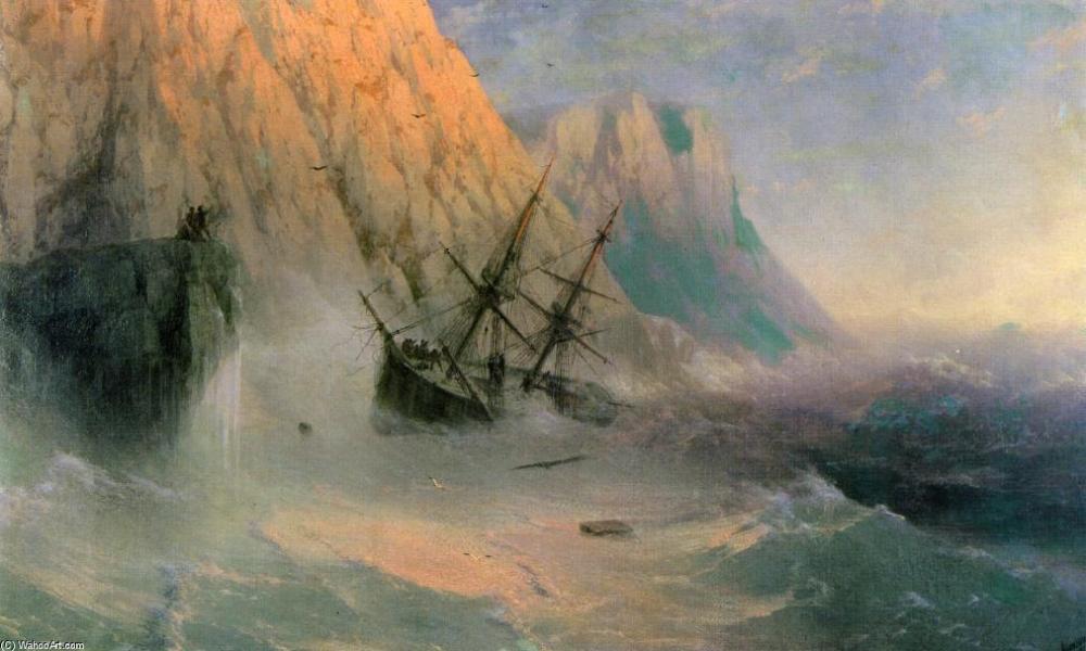 Ivan-Constantinovich-Aivazovsky-The-Shipwreck-7-